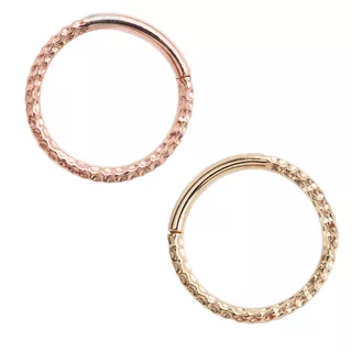SOLID GOLD SEAM RINGS