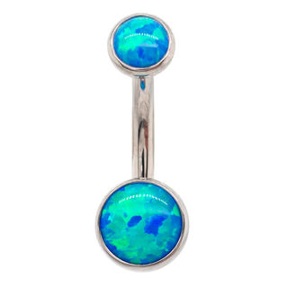 Bezel Opal Navel Curve