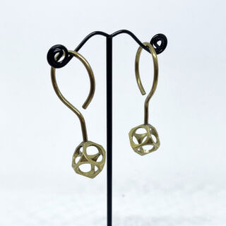 E16 - 12gauge Brass Earrings