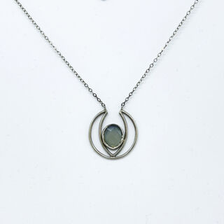 N31 - Faceted Agate Necklace