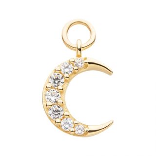 Gold Moon Charm