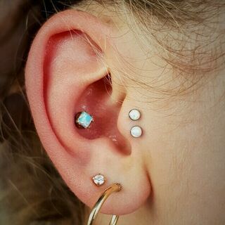 double tragus & conch