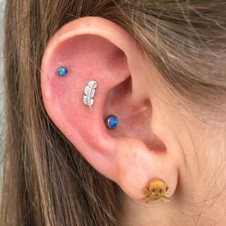 double helix and conch