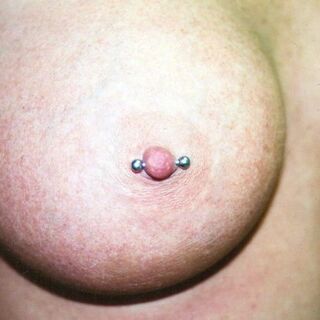 12g (2mm) Nipple Piercing