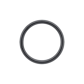 1mm Niobium Black Seam Ring.