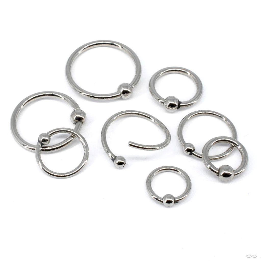 18g (1mm) Fixed Bead Ring