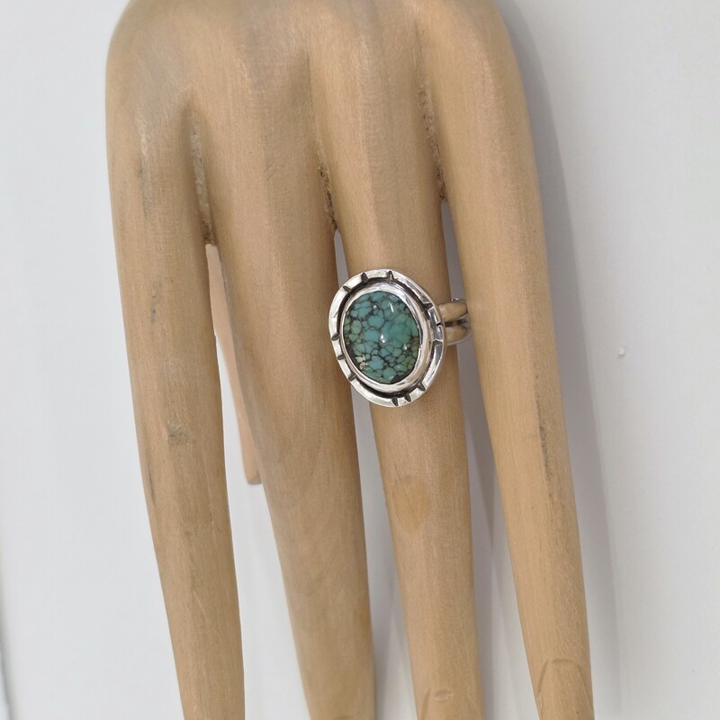 Oval Turquoise Ring