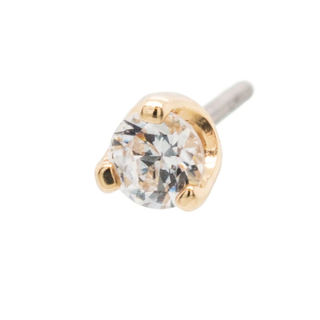 2mm Gold Prong Feature