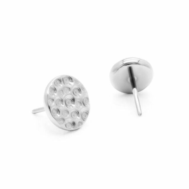 Titanium Hammered Disk Feature