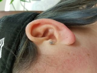 16 gauge tragus