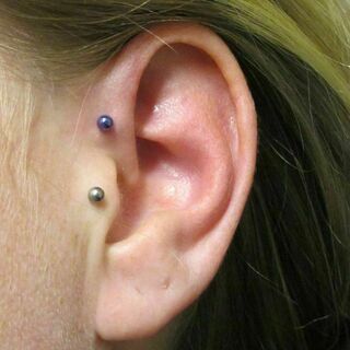 16 gauge tragus