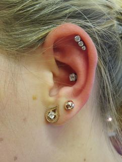 14 gauge helix