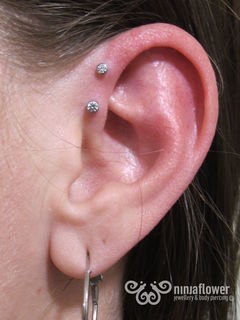16 gauge double forward helix