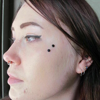 14gauge cheek surface