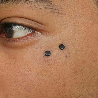 14gauge cheek surface
