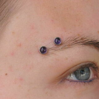 14gauge anti-eyebrow