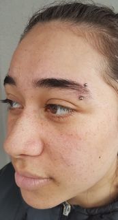 16 gauge eyebrow