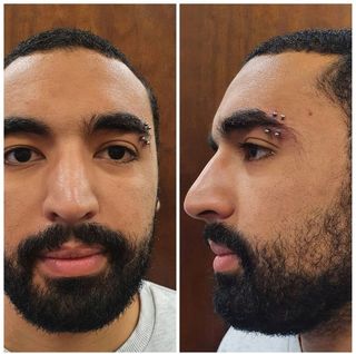 16gauge double eyebrow