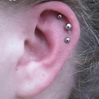 14 gauge triple helix