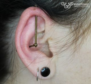 16 gauge helix to conch