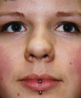 14gauge vertical labret