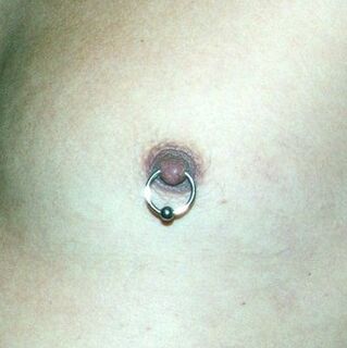 12g (2mm) Nipple Piercing