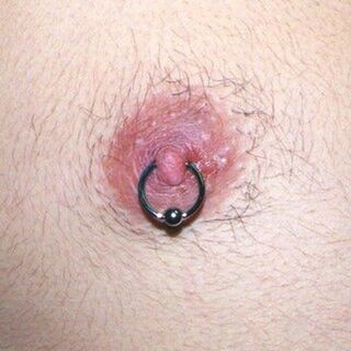 12g (2mm) Nipple Piercing